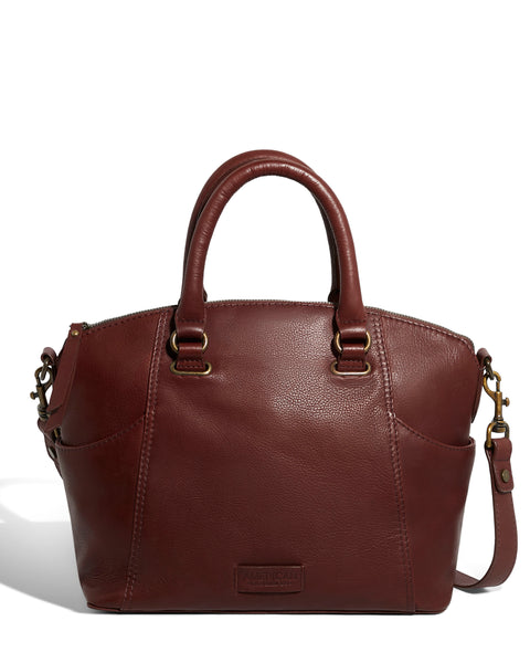 Princess street dome satchel leather handbag Coach Beige in Leather -  41435069